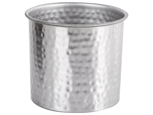 Sett med 3 beholdere Sølv Tre Aluminium ø 17 / 13 / 11 cm Krukker med lokk Rund form Oppbevaring Dekorativt tilbehør Industriell stil