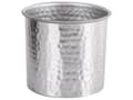 Miniatyrbilde 5 av 8: Sett med 3 beholdere Sølv Tre Aluminium ø 17 / 13 / 11 cm Krukker med lokk Rund form Oppbevaring Dekorativt tilbehør Industriell stil