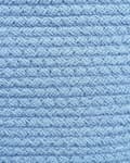 Pikkukuva 7 / 7: Kori vaaleansininen 30 x 20 x 30 cm puuvilla punottu 2 kpl pyöreä kahvat moderni skandinaavinen