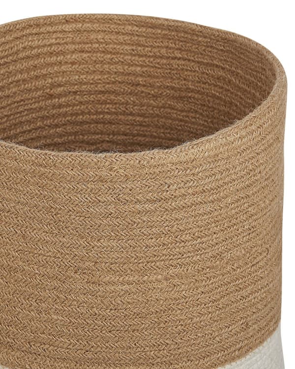 Kori beige valkoinen 2 kpl juutti puuvilla pyöreä käsintehty moderni skandinaavinen