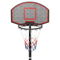 Miniatyrbild 5 av 10: vidaXL Basketkorg med stativ svart 216-250 cm polyeten