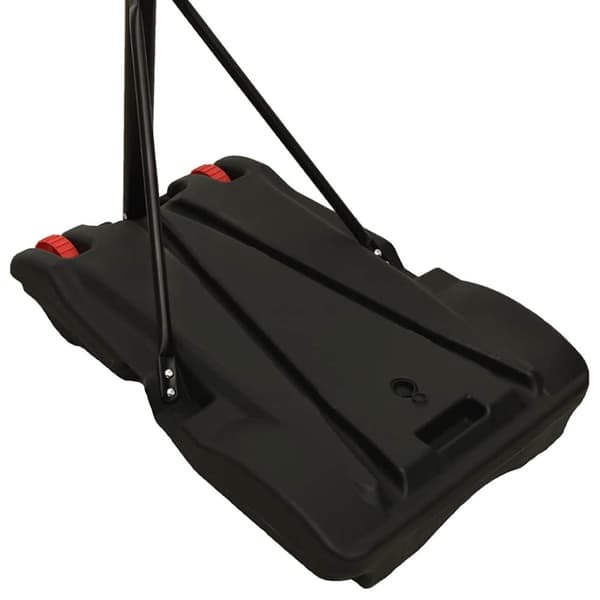 vidaXL Basketkorg med stativ svart 216-250 cm polyeten