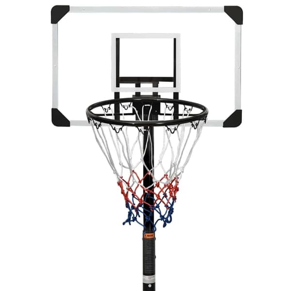 vidaXL Basketkorg transparent 216-250 cm polykarbonat