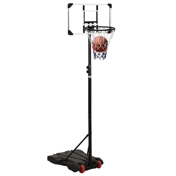 vidaXL Basketkorg transparent 216-250 cm polykarbonat