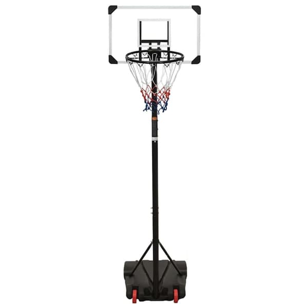 vidaXL Basketkorg transparent 216-250 cm polykarbonat