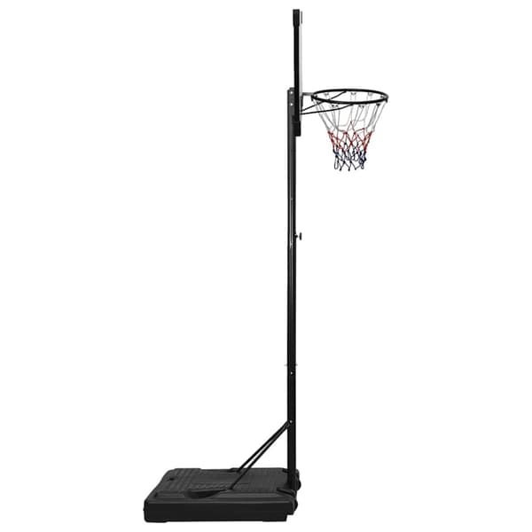 vidaXL basketballstativ med plade 235-305 cm polycarbonat transparent