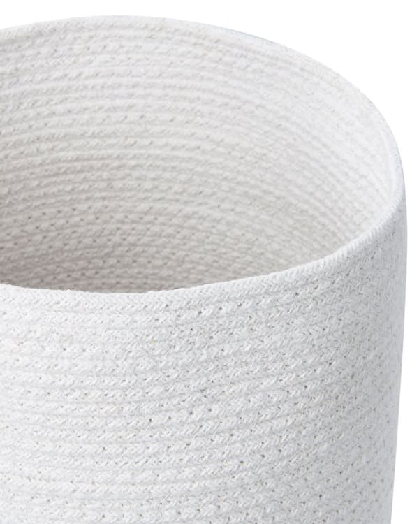 Kori valkoinen beige puuvilla juutti pyöreä 3 kpl käsintehty boho moderni