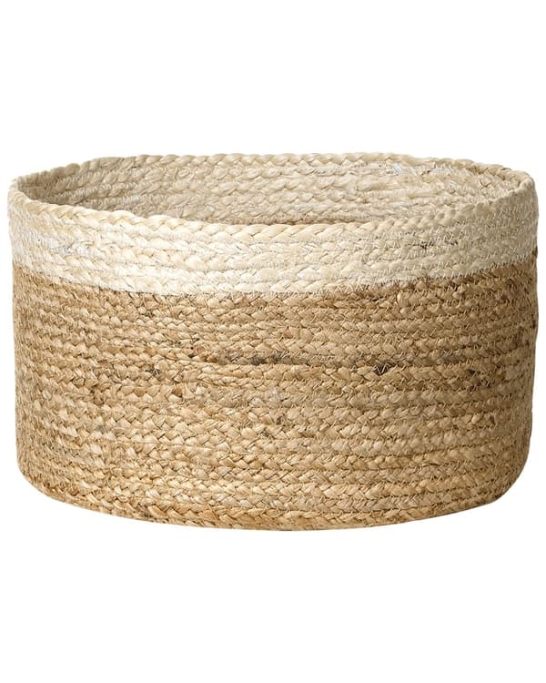 Kori luonnonväri beige 3 kpl juutti pyöreä kevyt kaksivärinen setti boho rustiikkinen