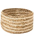 Miniatyrbilde 7 av 9: Sett med 3 Oppbevaringskurver Kurver Naturlig Beige Jute 13/14/20 cm Høyde Tilbehør Boho