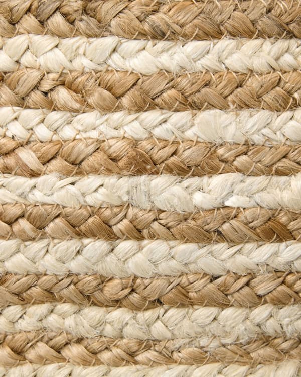 Sett med 3 Oppbevaringskurver Kurver Naturlig Beige Jute 13/14/20 cm Høyde Tilbehør Boho