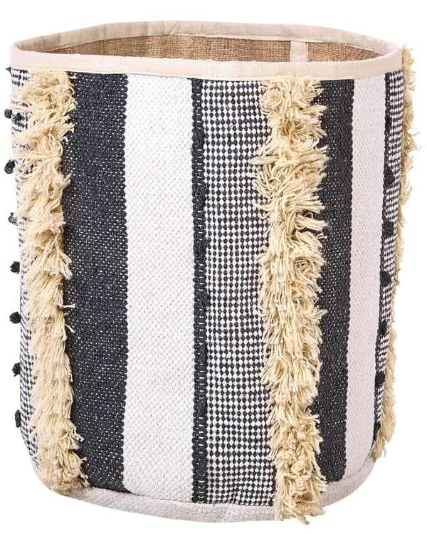 Kori beige harmaa 2 kpl puuvilla villa hapsut pyöreä kevyt setti käsintehty boho rustiikkinen