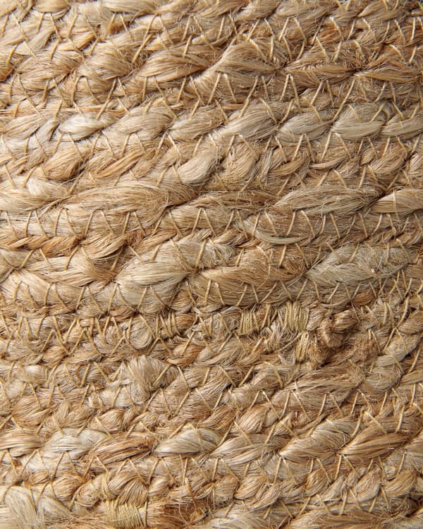 Set med 3 Förvaringskorgar Jute Naturlig 30 cm Tvättkorgar Bohemiska