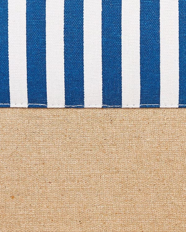 Sæt med 2 Opbevaringskurve Polyester Bomuld Beige Vasketøjsbeholdere Organisering med Håndtag Traditionel Stue Soveværelse