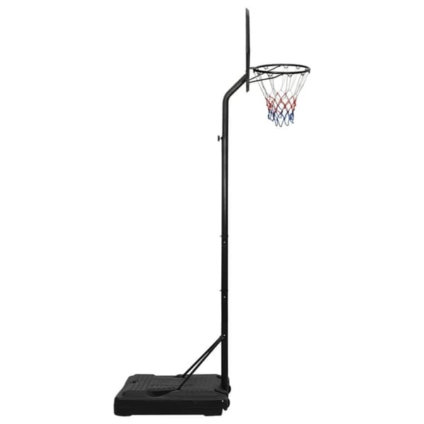 vidaXL Basketballstativ svart 282-352 cm polyeten