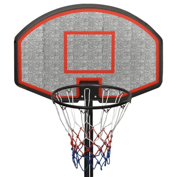 vidaXL Basketballstativ svart 282-352 cm polyeten