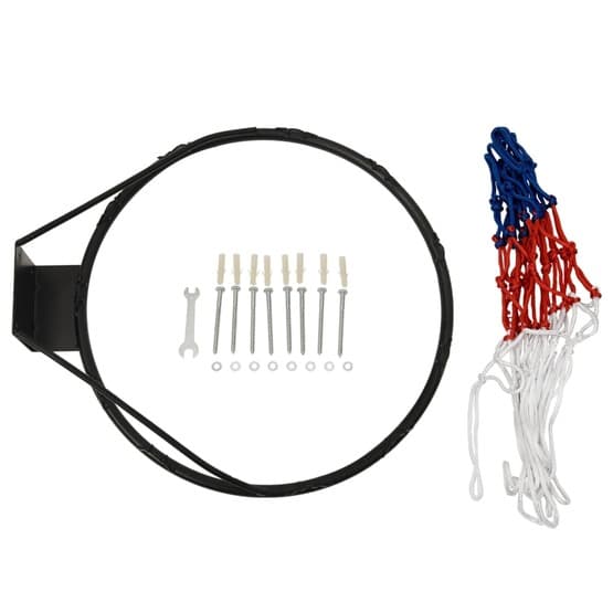 Basketplatta Vit 71X45X2 Cm Polyeten