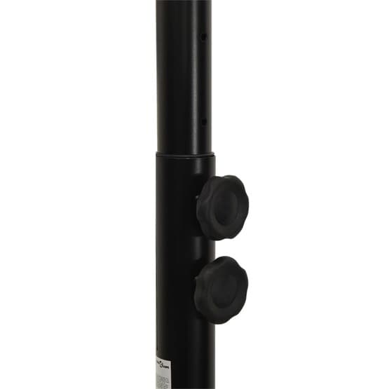 Basketkorg Med Stativ Svart 216-250 Cm Polyeten