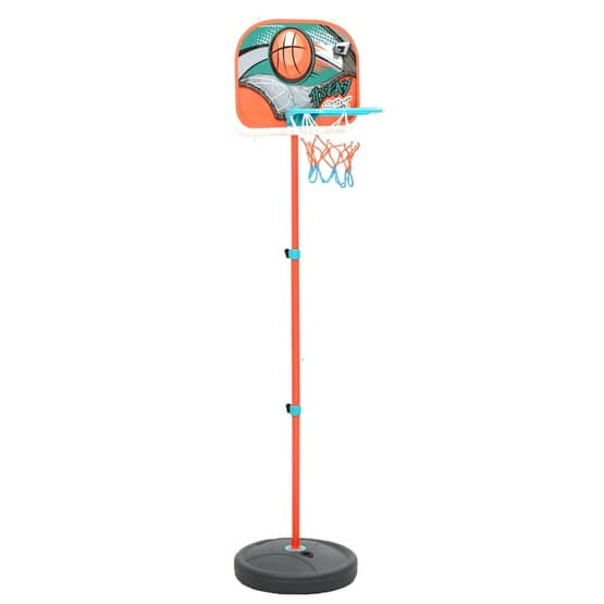 Flyttbar Basketkorg Justerbar 133-160 Cm