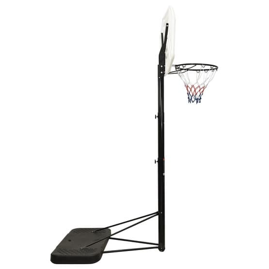 Basketkorg Med Stativ Vit 258-363 Cm Polyeten