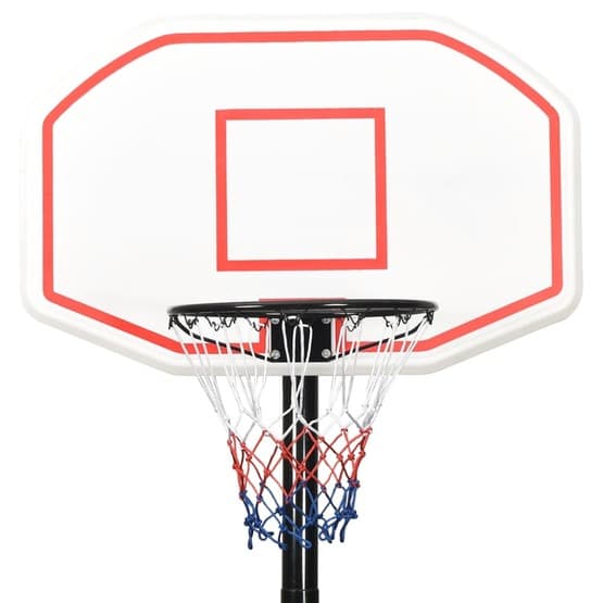 Basketkorg Med Stativ Vit 258-363 Cm Polyeten