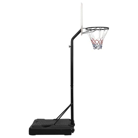 Basketkorg Med Stativ Vit 237-307 Cm Polyeten