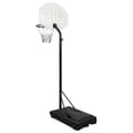 Miniatyrbild 4 av 8: Basketkorg Med Stativ Vit 237-307 Cm Polyeten