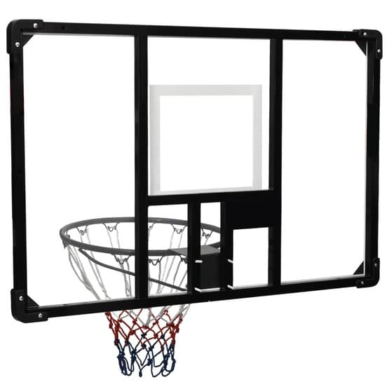 Basketkorg Transparent 106X69X3 Cm Polykarbonat