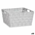 Miniatyrbilde 1 av 4: Multifunksjonell kurv Kipit A3-6883 Hvit Klut 30,4 x 14 x 20 cm (18 enheter)