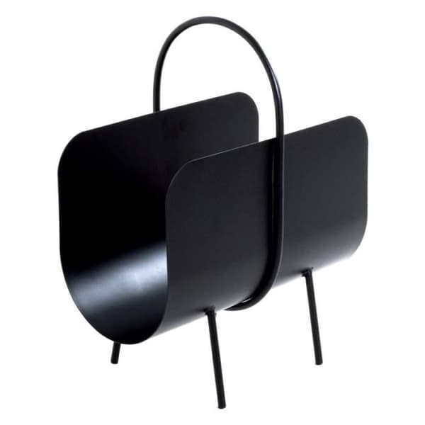 Design Tidningsställ "sero" 47cm Svartlackerad - Paris Prix