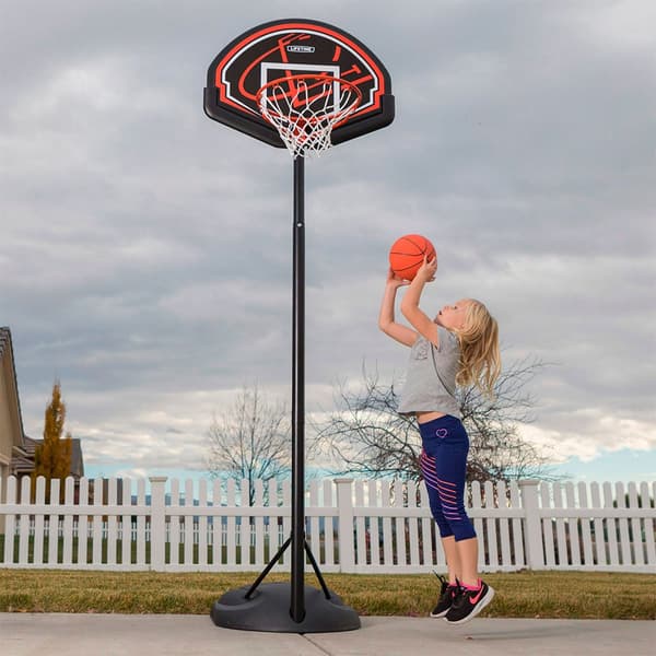 Lifetime Uv 100 168-229 Cm Resistent Basketboll Korg Justerbar Höjd 168-229 Cm Röd,Vit,Svart 229 cm