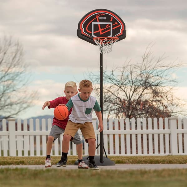 Lifetime Uv 100 168-229 Cm Resistent Basketboll Korg Justerbar Höjd 168-229 Cm Röd,Vit,Svart 229 cm