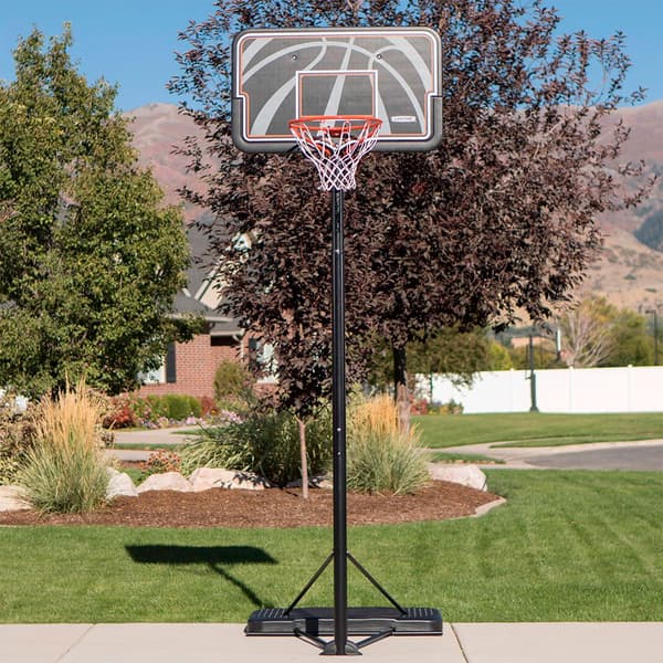 Lifetime Uv 100 229-305 Cm Resistent Basketboll Korg Justerbar Höjd 229-305 Cm Vit,Orange,Svart 305 cm