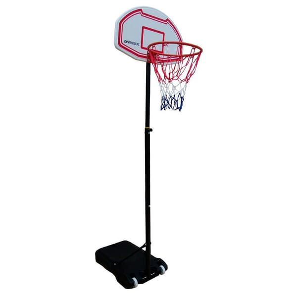 Devessport Säädettävä Koripallo Musta 210 cm