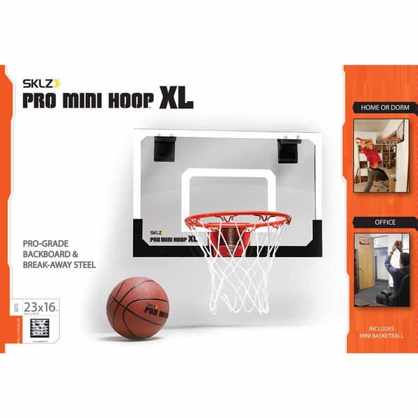 Sklz Koripallo Kori Pro Mini Hoop Xl Oranssi,Musta