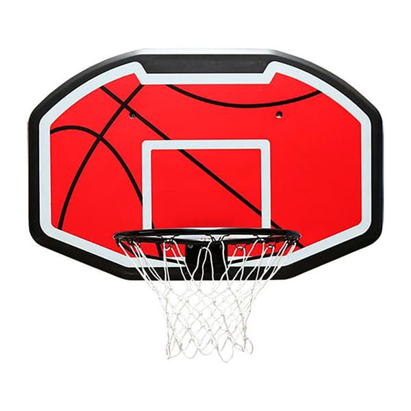 Softee Basket Ryggbräda Deluxe Röd 110x70 cm