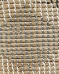 Pikkukuva 6 / 6: Kori luonnonväri 40 cm meriruoho pyöreä käsintehty geometrinen kuvio kahvat kannella boho