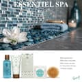Miniatyrbild 2 av 3: Badhylla - Essentials Spa - 5 delar - Duschgel 160ml - Kroppslotion 100ml - Badkristaller 100g