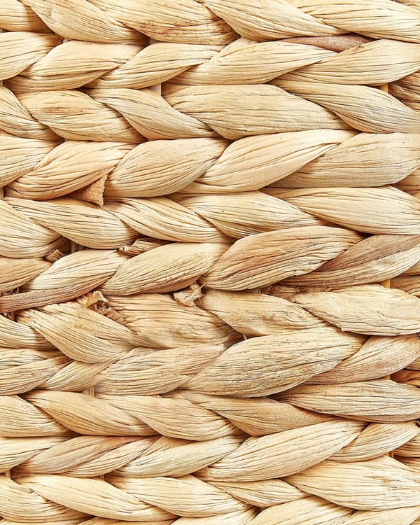 Flätad Korg Naturlig Vattenhyacint Vävd Sköldpadda med Lock Leksakskorg Barnrum Tillbehör