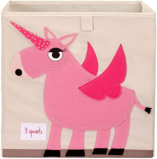 3 groddar - Unicorn Storage Cube - ELEMENT FÖR BARN