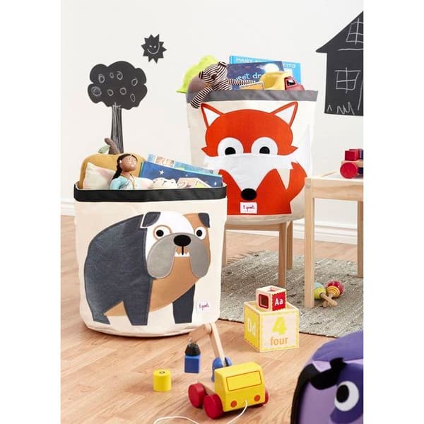 3 groddar Fox Toy Bag