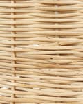 Miniatyrbillede 6 af 6: Flettet legetøjskurv lys rattan legetøjsopbevaring til børneværelset