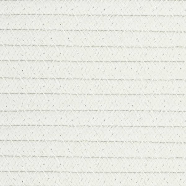 opbevaringskurve 2 stk. Ø28x28 cm bomuld beige og hvid
