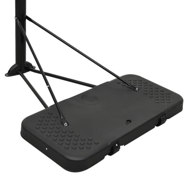 basketballstativ 258-363 cm polyethylen hvid