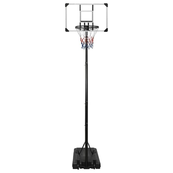 Koripalloteline läpinäkyvä 280-350 cm polykarbonaatti