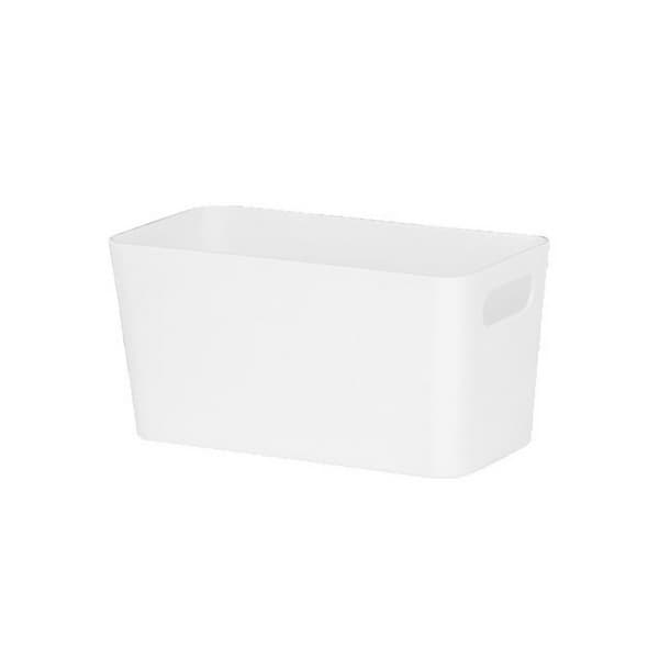 Wham Studio 6.01 Rectangular Basket Ice White 10cm x 20cm x 10cm