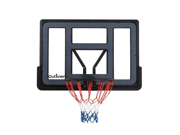 Koripallon taustalauta Outliner S007 korirenkaalla 45 cm 110x75cm