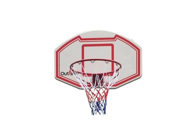 Koripallon taustalauta Outliner S005 korirenkaalla 45 cm 90x60cm