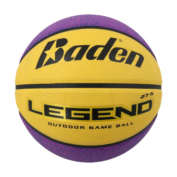 Baden Legend Basketball Purple/Yellow sz 5