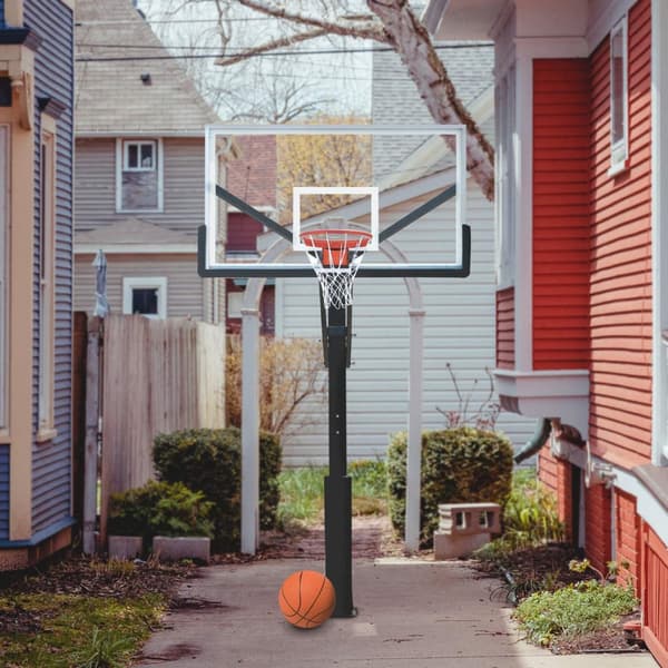 Prosport Basketballkurv med Stativ In-Ground 2.3-3.05m