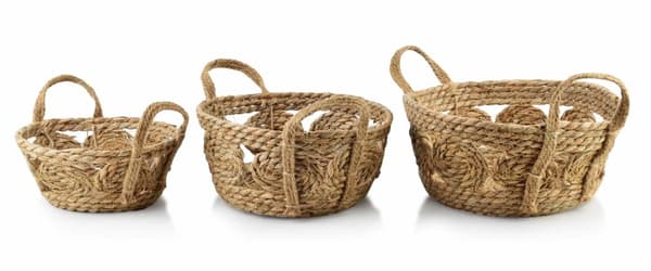 BALI-sarja, 3 KORIA 30XH:15CM/27XH:13CM/21XK:9CM